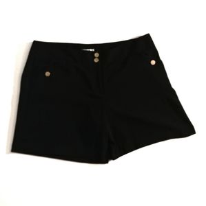 Cache black shorts size 10